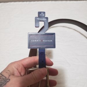 Tommy Hilfiger Reversible Faux Leather Belt